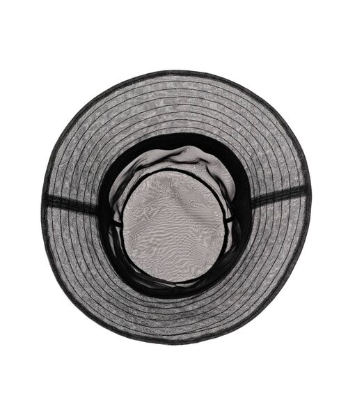 dazzlin（ダズリン）の「オーガンジーバケットハット（ハット・レディース・ブラウン/ブラック・FREE）」の5枚目の写真