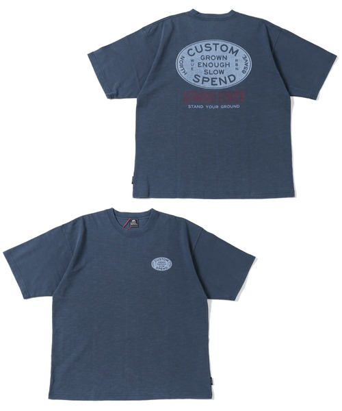 KRIFF MAYER（クリフメイヤー）の「ヘビーオンスピグメントT(CS)（Tシャツ/カットソー・メンズ・ベージュ/ネイビー/レッド/オフホワイト・MEDIUM/LARGE/X-LARGE）」の4枚目の写真