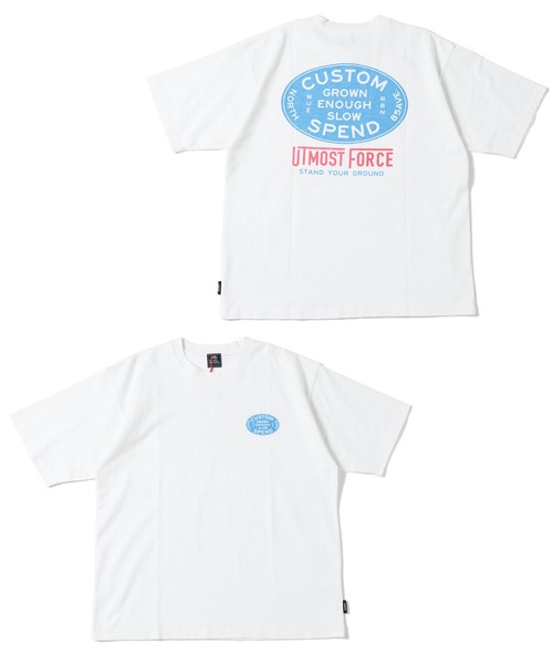KRIFF MAYER（クリフメイヤー）の「ヘビーオンスピグメントT(CS)（Tシャツ/カットソー・メンズ・ベージュ/ネイビー/レッド/オフホワイト・MEDIUM/LARGE/X-LARGE）」の2枚目の写真