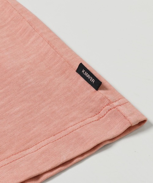 KRIFF MAYER（クリフメイヤー）の「ヘビーオンスピグメントT(CS)（Tシャツ/カットソー・メンズ・ベージュ/ネイビー/レッド/オフホワイト・MEDIUM/LARGE/X-LARGE）」の9枚目の写真