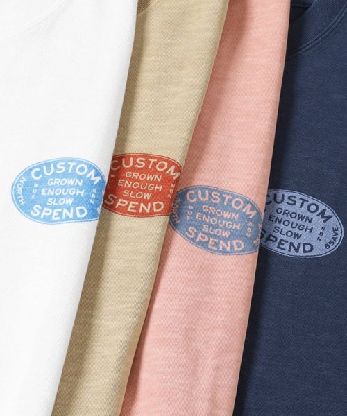 KRIFF MAYER（クリフメイヤー）の「ヘビーオンスピグメントT(CS)（Tシャツ/カットソー・メンズ・ベージュ/ネイビー/レッド/オフホワイト・MEDIUM/LARGE/X-LARGE）」の10枚目の写真