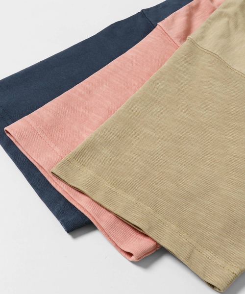 KRIFF MAYER（クリフメイヤー）の「ヘビーオンスピグメントT(CS)（Tシャツ/カットソー・メンズ・ベージュ/ネイビー/レッド/オフホワイト・MEDIUM/LARGE/X-LARGE）」の11枚目の写真