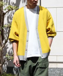 【LOGAN/ローガン×JOURNAL STANDARD】別注 トリム カーディガン