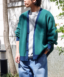 【LOGAN/ローガン×JOURNAL STANDARD】別注 トリム カーディガン