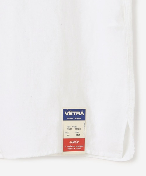 VETRA(ベトラ)の「VETRA | ライトリネンプルオーバーシャツ MEN(シャツ/ブラウス・メンズ・ホワイト・42/44)」の11枚目の写真