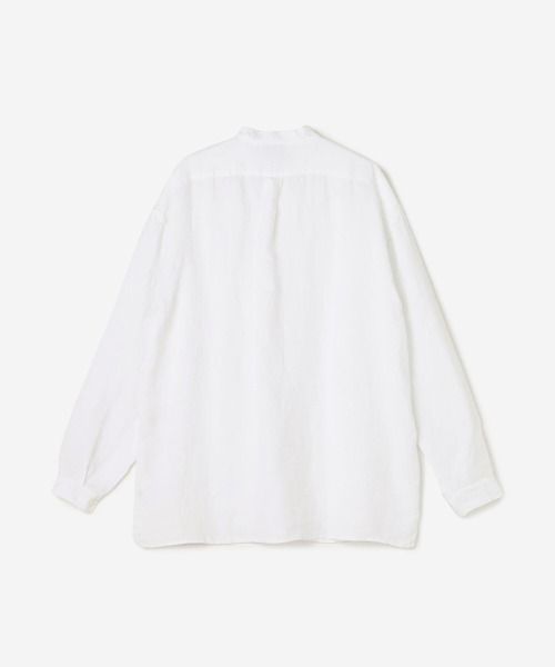 VETRA(ベトラ)の「VETRA | ライトリネンプルオーバーシャツ MEN(シャツ/ブラウス・メンズ・ホワイト・42/44)」の8枚目の写真