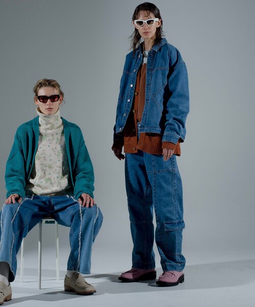 ジャケット・アウター JieDa panel denim jacket size 2 Jieda（ジエダ）の「PANEL DENIM JACKET（カバーオール）」 - WEAR