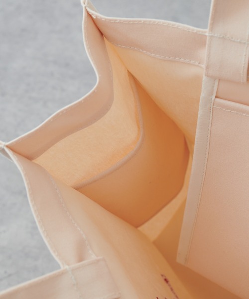 PUAL CE CIN(ピュアルセシン)の「【WEB限定】カラーロゴ刺繍トートバッグ(トートバッグ・レディース・ブラック/パープル/レッド/イエロー/グリーン・FREE)」の9枚目の写真