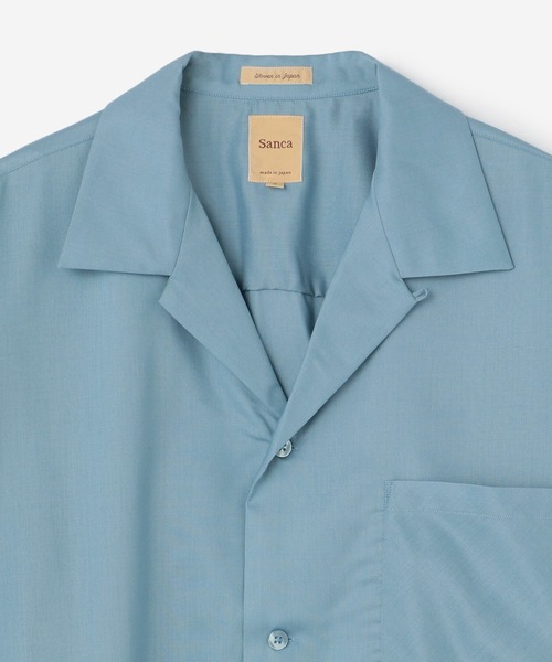 Sanca（サンカ）の「Sanca | ウォッシャブルレーヨンオープンカラー