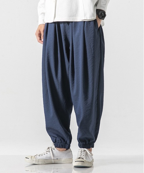 NEW GENTLEMAN(ニュージェントルマン)の「ワイドテーパード バルーンパンツ(その他パンツ・メンズ・ライトグレー/ブラック/ベージュ/ネイビー/ダークグレー・S/M/L)」の5枚目の写真