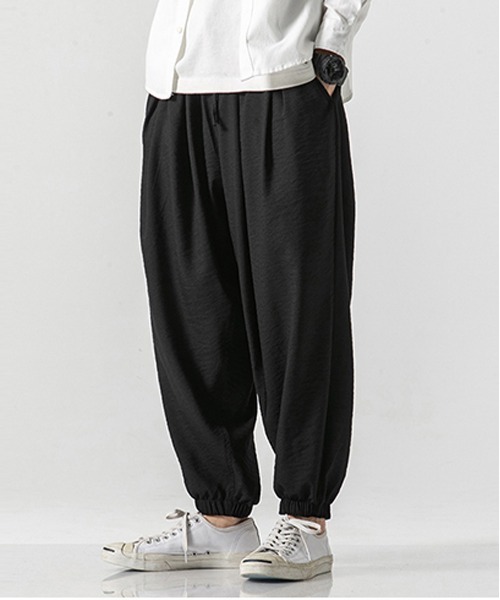 NEW GENTLEMAN(ニュージェントルマン)の「ワイドテーパード バルーンパンツ(その他パンツ・メンズ・ライトグレー/ブラック/ベージュ/ネイビー/ダークグレー・S/M/L)」の6枚目の写真
