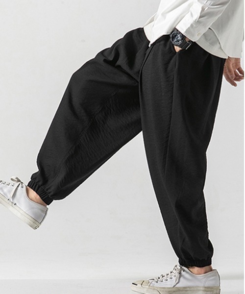 NEW GENTLEMAN(ニュージェントルマン)の「ワイドテーパード バルーンパンツ(その他パンツ・メンズ・ライトグレー/ブラック/ベージュ/ネイビー/ダークグレー・S/M/L)」の19枚目の写真