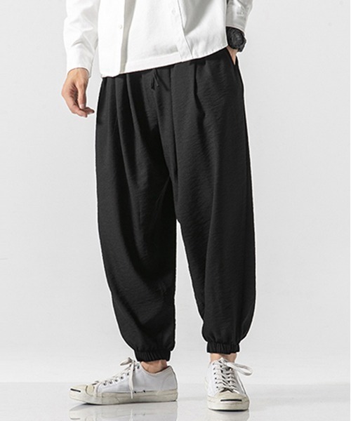 NEW GENTLEMAN(ニュージェントルマン)の「ワイドテーパード バルーンパンツ(その他パンツ・メンズ・ライトグレー/ブラック/ベージュ/ネイビー/ダークグレー・S/M/L)」の15枚目の写真