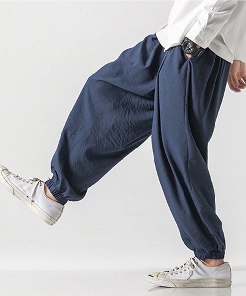 NEW GENTLEMAN(ニュージェントルマン)の「ワイドテーパード バルーンパンツ(その他パンツ・メンズ・ライトグレー/ブラック/ベージュ/ネイビー/ダークグレー・S/M/L)」の13枚目の写真