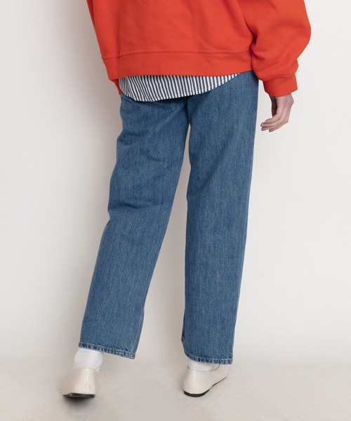 Levi's（リーバイス）の「HIGH WAISTED STRAIGHT JOE STONED（デニムパンツ・レディース・インディゴブルー・23inch/24inch/25inch/26inch/27inch/28inch）」の11枚目の写真