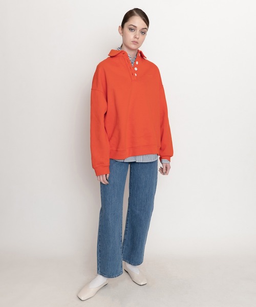 Levi's（リーバイス）の「HIGH WAISTED STRAIGHT JOE STONED（デニムパンツ・レディース・インディゴブルー・23inch/24inch/25inch/26inch/27inch/28inch）」の13枚目の写真