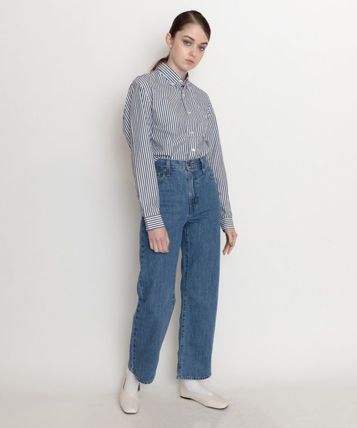 Levi's（リーバイス）の「HIGH WAISTED STRAIGHT JOE STONED（デニムパンツ・レディース・インディゴブルー・23inch/24inch/25inch/26inch/27inch/28inch）」の16枚目の写真
