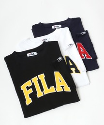 FILA（フィラ）の「FILA（フィラ）ビッグシルエット カレッジロゴTシャツ（Tシャツ/カットソー・メンズ）」