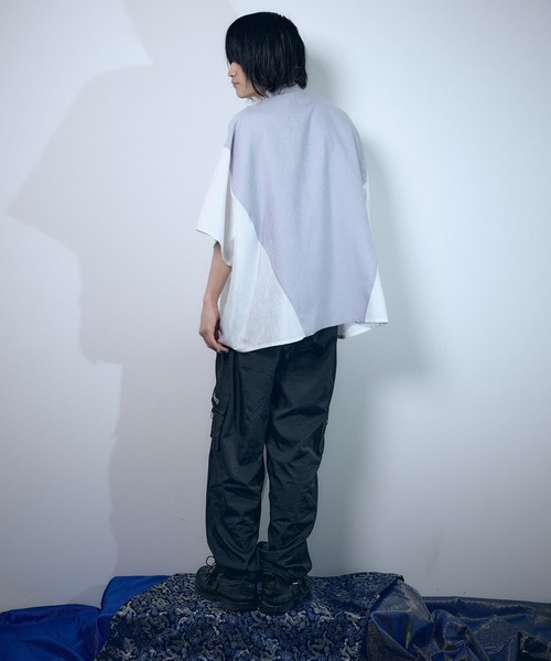 Whinny(ホワイニー)の「Whinny/僕と闘ってみる?(シャツ/ブラウス・レディース・グレー/ブルー/ホワイト/ピンク・FREE)」の19枚目の写真