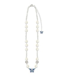 STUGAZI | A'GEM/9 × .kom『STUGAZI/スガジ』White&Black Angel Necklace/バタフライトップ ネックレス(ネックレス)