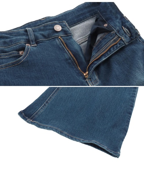 ANAP（アナップ）の「ストレッチフレアデニム（デニムパンツ・レディース・ブルー/ライトブルー・L/M/S）」の13枚目の写真