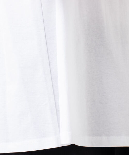 NOLLEY’S（ノーリーズ）の「◇【WEB限定】袖タックコットンTシャツ（Tシャツ/カットソー・レディース・ブラック/ベージュ/パープル/オフホワイト/イエロー・FREE）」の8枚目の写真