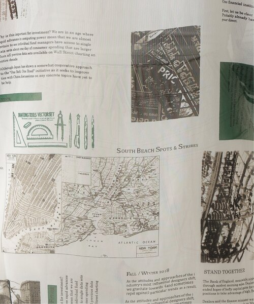 RAY CASSIN（レイカズン）の「英字柄シアーシャツ（シャツ/ブラウス・レディース・オレンジ/グリーン・FREE）」の18枚目の写真