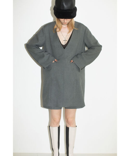 Ray BEAMS（レイビームス）の「Ray BEAMS / サイドゴア ロング ブーツ（ブーツ・レディース・ホワイト/ブラック・23.5cm/24.5cm/23.0cm/24.0cm）」の14枚目の写真