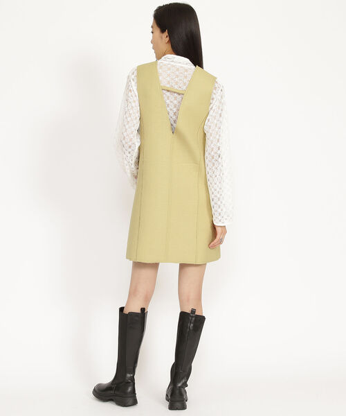 Ray BEAMS（レイビームス）の「Ray BEAMS / サイドゴア ロング ブーツ（ブーツ・レディース・ホワイト/ブラック・23.5cm/24.5cm/23.0cm/24.0cm）」の8枚目の写真