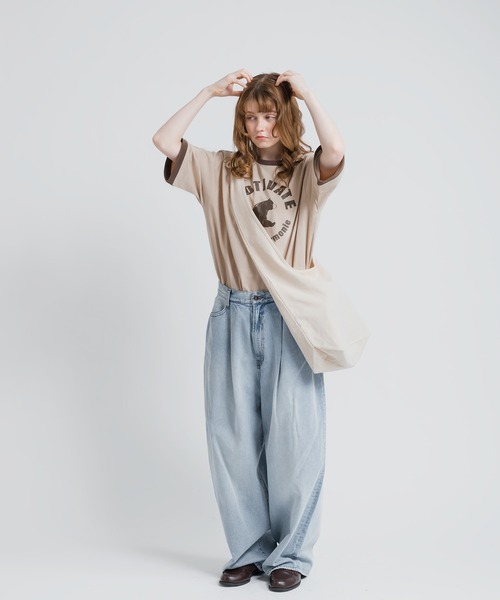 MUHET（ミュエータ）の「キャンバスショルダーバッグ（ショルダーバッグ・レディース・ナチュラル・FREE）」の14枚目の写真