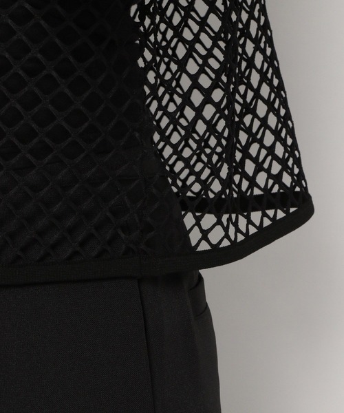 PAGEBOY（ページボーイ）の「カットメッシュプルオーバー（Tシャツ/カットソー・レディース・ブラック/オフホワイト/ブルー・FREE）」の20枚目の写真