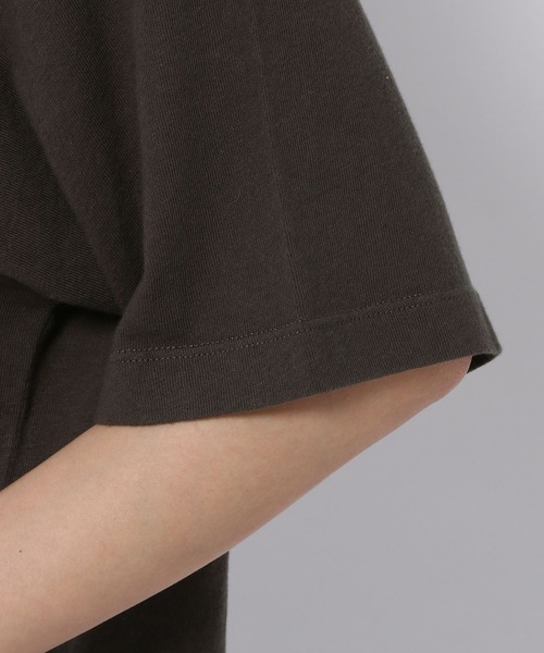 GLOBAL WORK（グローバルワーク）の「ヴィンテージプリントTシャツ/294505（Tシャツ/カットソー・レディース・スミクロ/グリーン/パープル・FREE）」の17枚目の写真