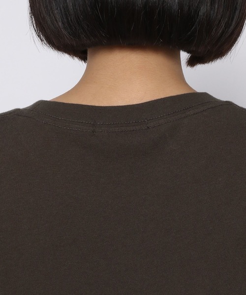 GLOBAL WORK（グローバルワーク）の「ヴィンテージプリントTシャツ/294505（Tシャツ/カットソー・レディース・スミクロ/グリーン/パープル・FREE）」の4枚目の写真