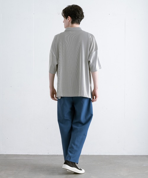 【EDDEN ELLEN】プリーツポロシャツ（ポロシャツ）｜EDDEN ELLEN（エデンエレン）