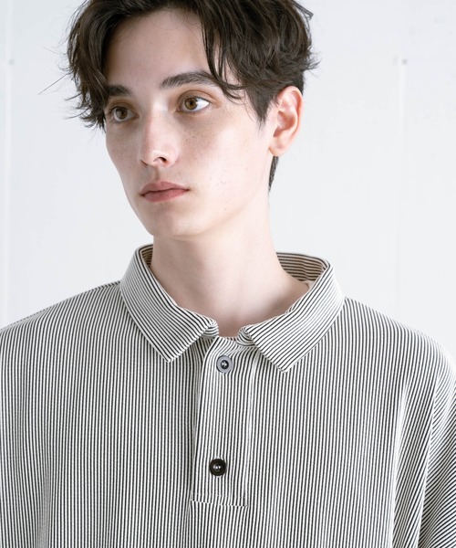 【EDDEN ELLEN】プリーツポロシャツ（ポロシャツ）｜EDDEN ELLEN（エデンエレン）