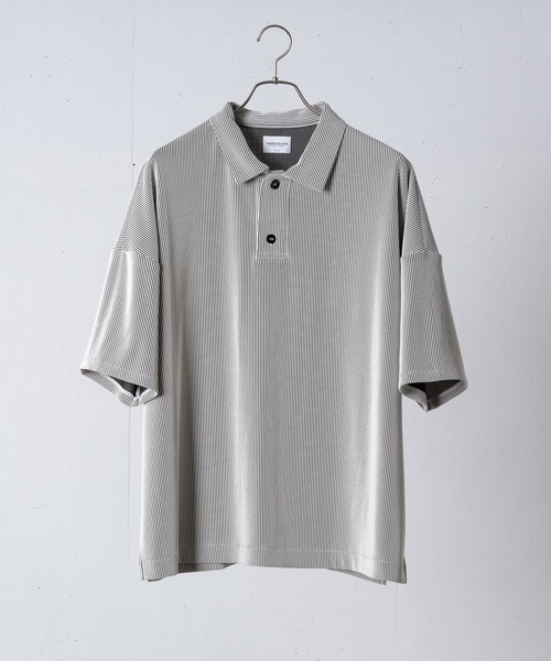 【EDDEN ELLEN】プリーツポロシャツ（ポロシャツ）｜EDDEN ELLEN（エデンエレン）