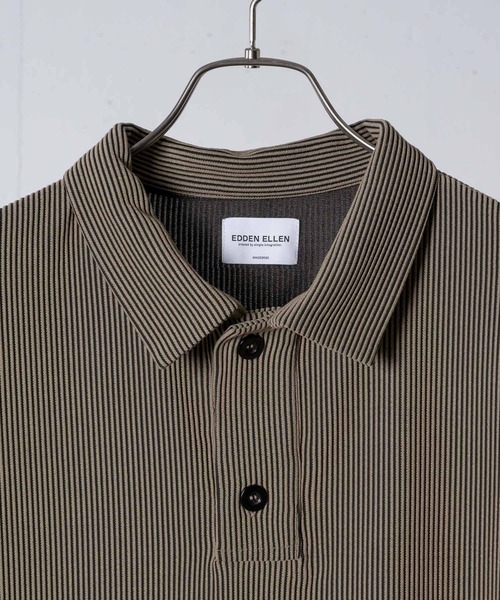 【EDDEN ELLEN】プリーツポロシャツ（ポロシャツ）｜EDDEN ELLEN（エデンエレン）