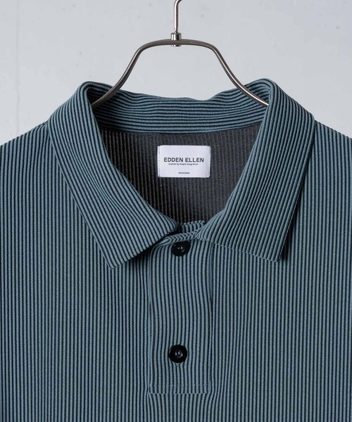 【EDDEN ELLEN】プリーツポロシャツ（ポロシャツ）｜EDDEN ELLEN（エデンエレン）