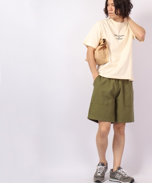 MONT KEMMEL(モンケメル)の「MONT KEMMEL 刺繍Tシャツ(Tシャツ/カットソー・メンズ・ブルー/アイボリー/チャコール・38/36/40)」の8枚目の写真
