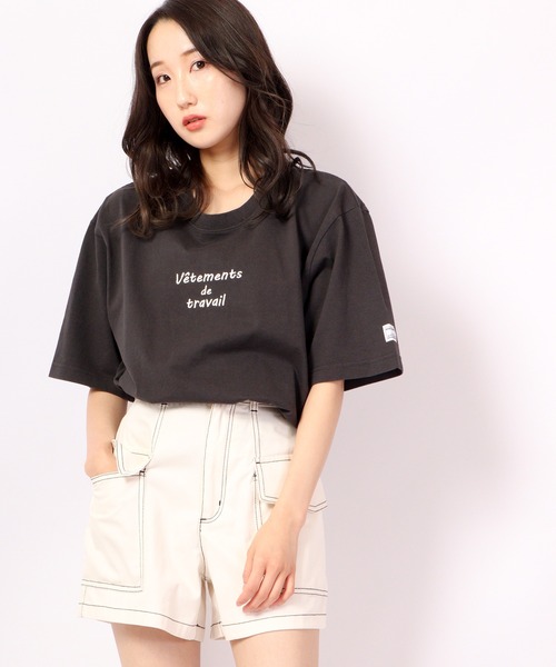 MONT KEMMEL(モンケメル)の「MONT KEMMEL 刺繍Tシャツ(Tシャツ/カットソー・メンズ・ブルー/アイボリー/チャコール・38/36/40)」の22枚目の写真