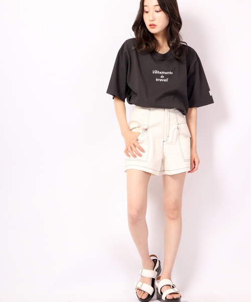 MONT KEMMEL(モンケメル)の「MONT KEMMEL 刺繍Tシャツ(Tシャツ/カットソー・メンズ・ブルー/アイボリー/チャコール・38/36/40)」の9枚目の写真