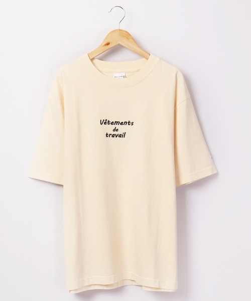 MONT KEMMEL(モンケメル)の「MONT KEMMEL 刺繍Tシャツ(Tシャツ/カットソー・メンズ・ブルー/アイボリー/チャコール・38/36/40)」の18枚目の写真