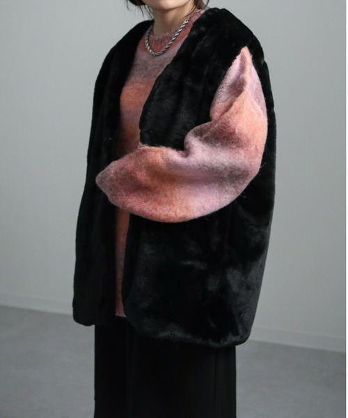 sakishimatokyo（サキシマトーキョー）の「ミドルファージレ（ベスト・レディース・ブラック/ブラウン/グレー/アイボリー・FREE）」の11枚目の写真