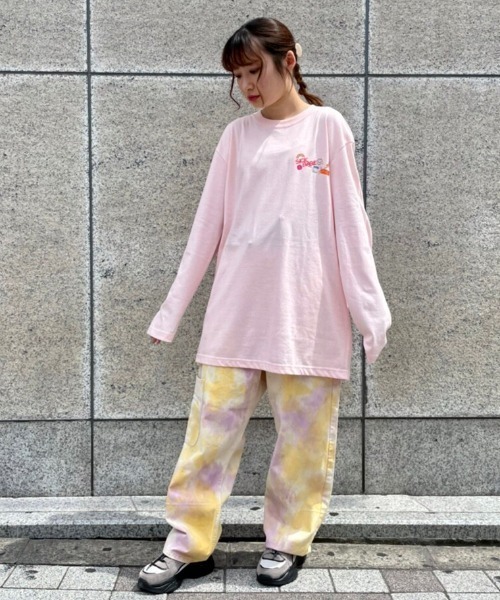 Candy Stripper（キャンディストリッパー）の「CANDY BABE L/S Tシャツ（Tシャツ/カットソー・レディース・ピンク/オフホワイト/ブラック・2）」の21枚目の写真