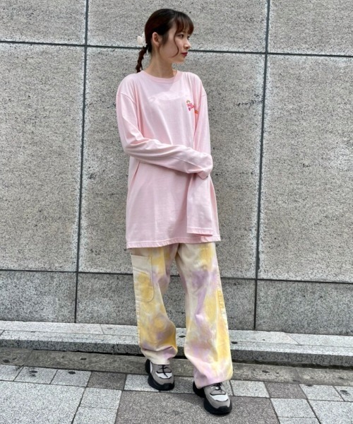 Candy Stripper（キャンディストリッパー）の「CANDY BABE L/S Tシャツ（Tシャツ/カットソー・レディース・ピンク/オフホワイト/ブラック・2）」の22枚目の写真