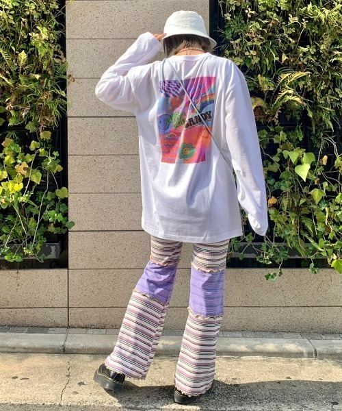 Candy Stripper（キャンディストリッパー）の「CANDY BABE L/S Tシャツ（Tシャツ/カットソー・レディース・ピンク/オフホワイト/ブラック・2）」の20枚目の写真