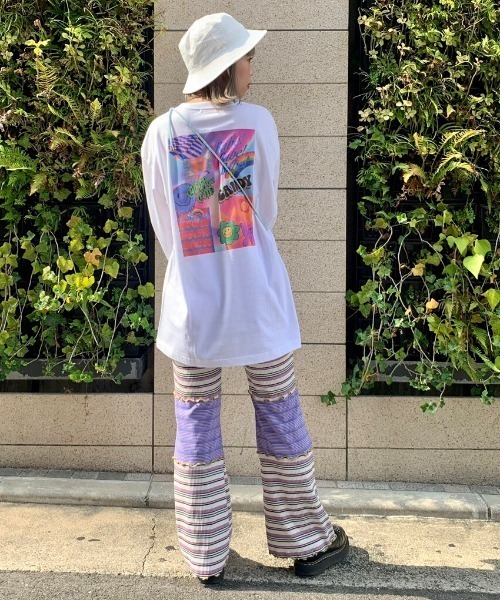 Candy Stripper（キャンディストリッパー）の「CANDY BABE L/S Tシャツ（Tシャツ/カットソー・レディース・ピンク/オフホワイト/ブラック・2）」の19枚目の写真