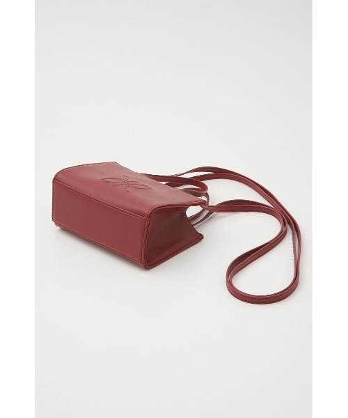 rienda(リエンダ)の「RRスクエアミニバッグ(ショルダーバッグ・レディース・レッド/グリーン/ベージュ/ブラック/キャメル・FREE)」の9枚目の写真