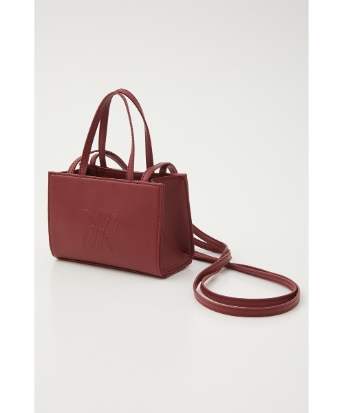 rienda(リエンダ)の「RRスクエアミニバッグ(ショルダーバッグ・レディース・レッド/グリーン/ベージュ/ブラック/キャメル・FREE)」の10枚目の写真