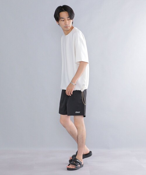 SHIPS（シップス）の「*SHIPS: NASHIJI リラックスフィット ドローストリング Tシャツ（Tシャツ/カットソー・メンズ・ホワイト/ダークグレー/ブラック/ベージュ・SMALL/MEDIUM/LARGE）」の9枚目の写真